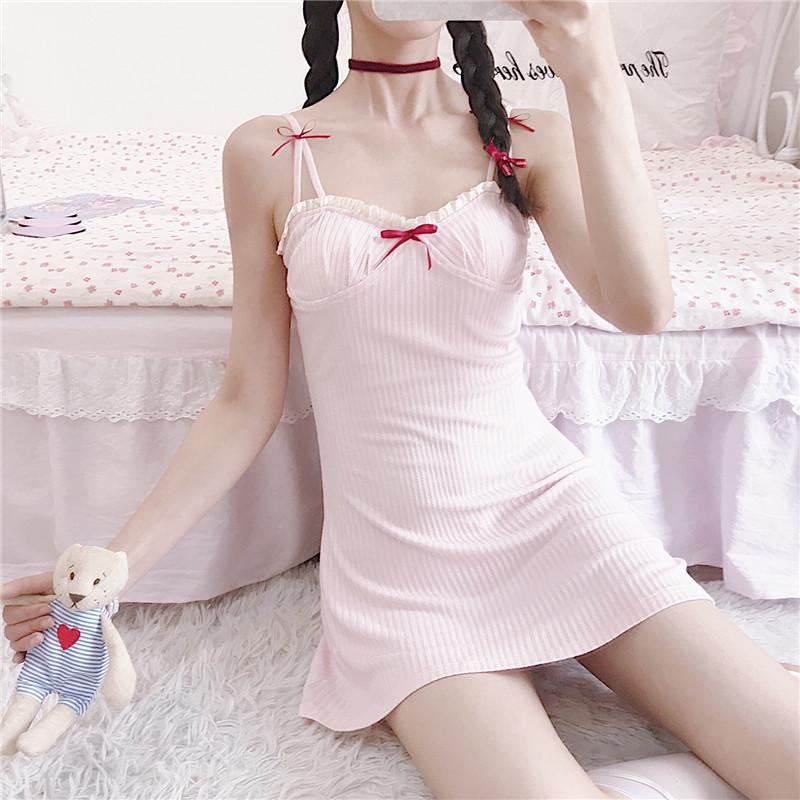 Babydoll Night Dress - Pink