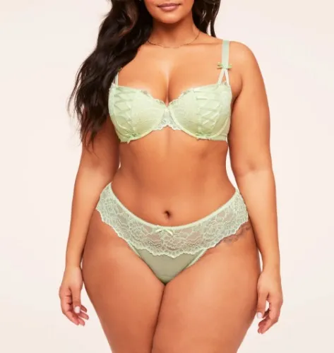 Enny Light Green Bra & Panty Set | Adore Me