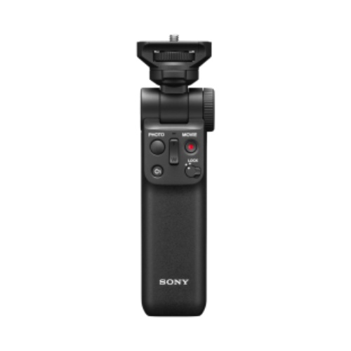 Sony GP-VPT2BT Handgrip (for Selfies and Vlogging, Can Also be Used As a Tripod, Compatible with Select Alpha and Cyber-Shot Cameras from Sony) Black