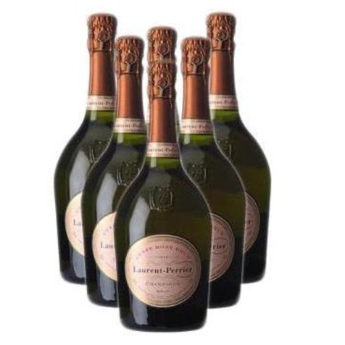 Laurent Perrier Cuvee Rose Brut Champagne Pinot Noir NV 75 cl (Case of 6)