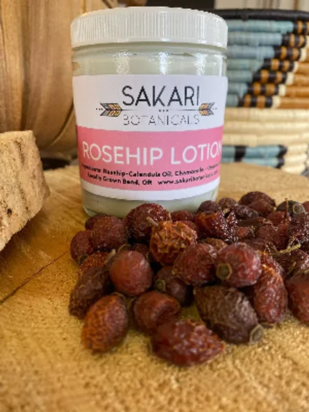 Rosehip Lotion — Sakari Farms/Bend, Oregon