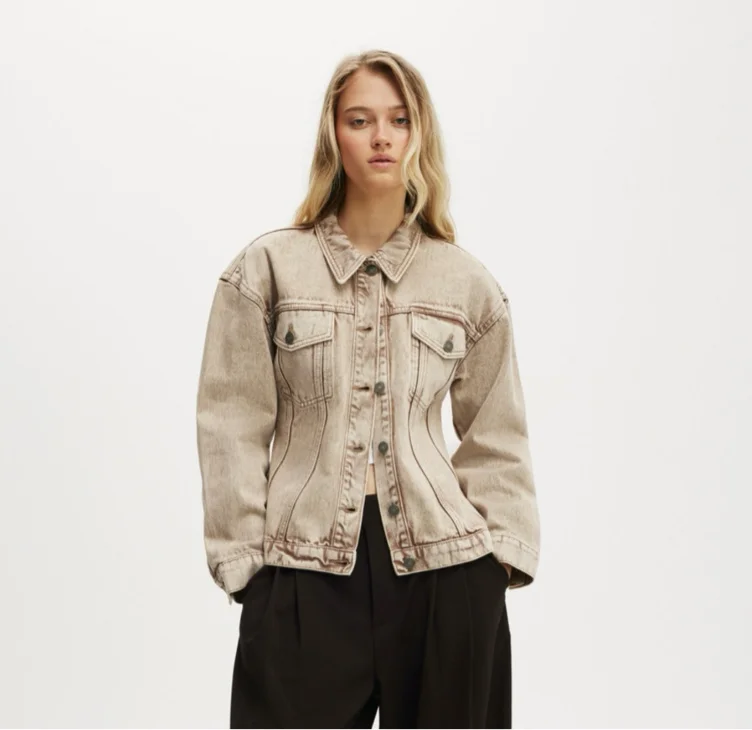 Alva Cinched Denim Jacket