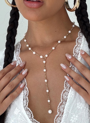 Lewin Necklace Gold | ONE SIZE / Gold