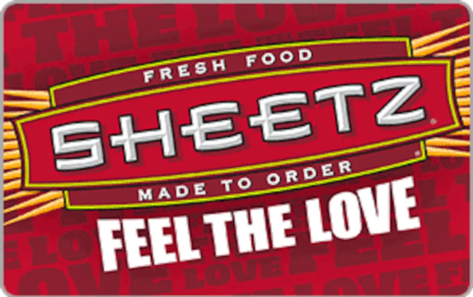 Sheetz US $10 Gift Card