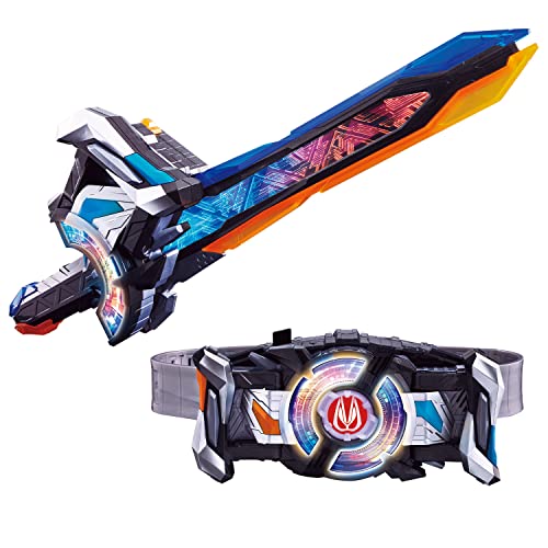 Bandai Boys Toys - Kamen Rider Geats - Command Twin Buckle & Raising Sword, Bandai DX Blue