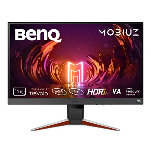 Écran de jeu BenQ Mobiuz EX240N (23.8 pouces, 165hz, 1ms, compatible HDMI et DP avec 120Hz pour PS5, Xbox X-Series et S-Series) - EX240N (24 Pouces, VA, 165 Hz, 1ms, HDR10, HDMI 2.0)