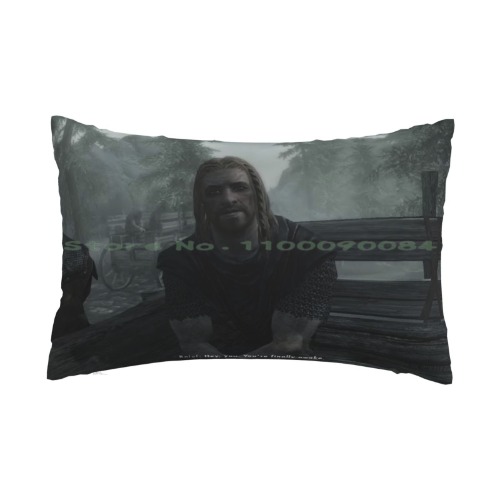 Hey You Youre Finally Awake ( Skyrim ) Pillow Case 20x30 50*75 Sofa Bedroom Band Musician Guitar Metal Punk N Roll Concert - AliExpress 