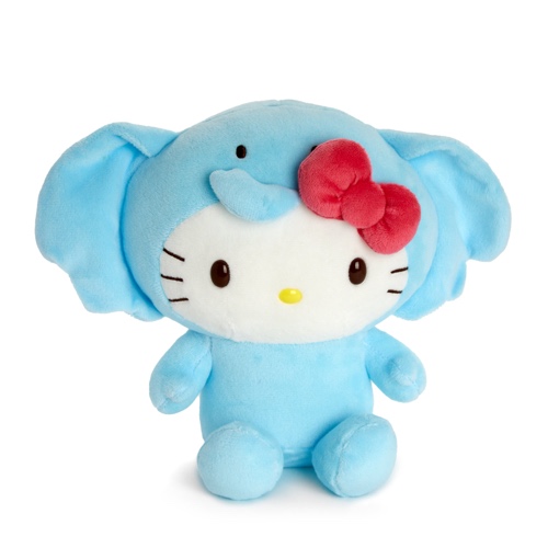 Hello Kitty Elephant 7" Plush (Tropical Animal Series) | Default Title