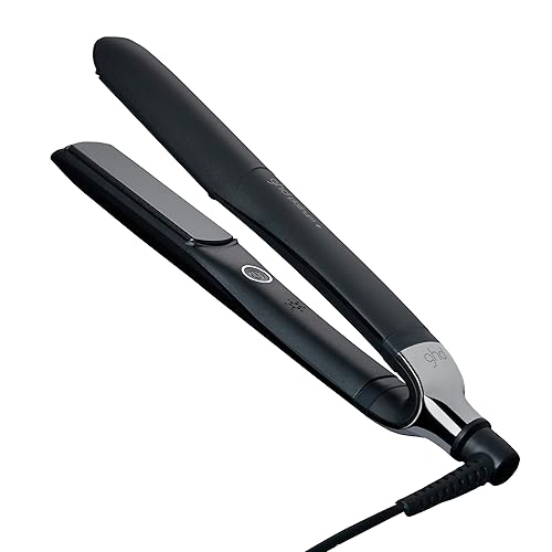 ghd Platinum+ Styler ― 1" Flat Iron Hair Straightener, Professional Ceramic Hair Styling Tool for Stronger Hair, More Shine, & More Color Protection - Black