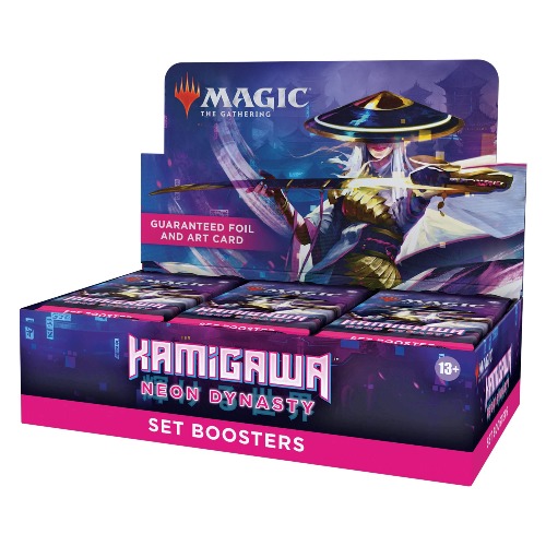 Magic The Gathering Kamigawa: Neon Dynasty Set Booster Box, 30 Packs