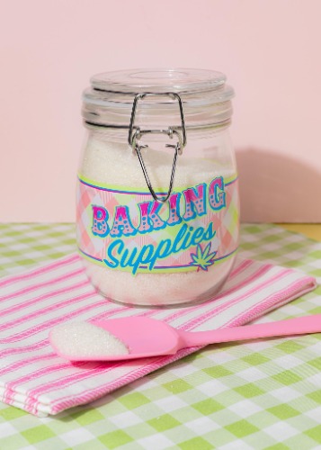 "BAKING SUPPLIES" STASH/STORAGE JAR | Default Title