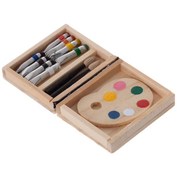 Miniature Artist Painting Tools