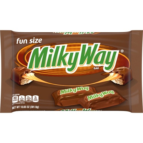 MilkyWay Chocolate Candy Bar Fun Size, 10.65 Oz