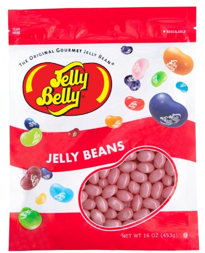 Jelly Belly Cotton Candy Jelly Beans - 1 Pound (16 Ounces) Resealable Bag