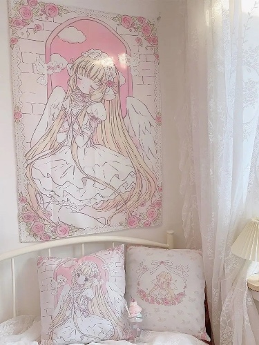 Chi Wall Tapestry - Eyes Closed / 39x56cm