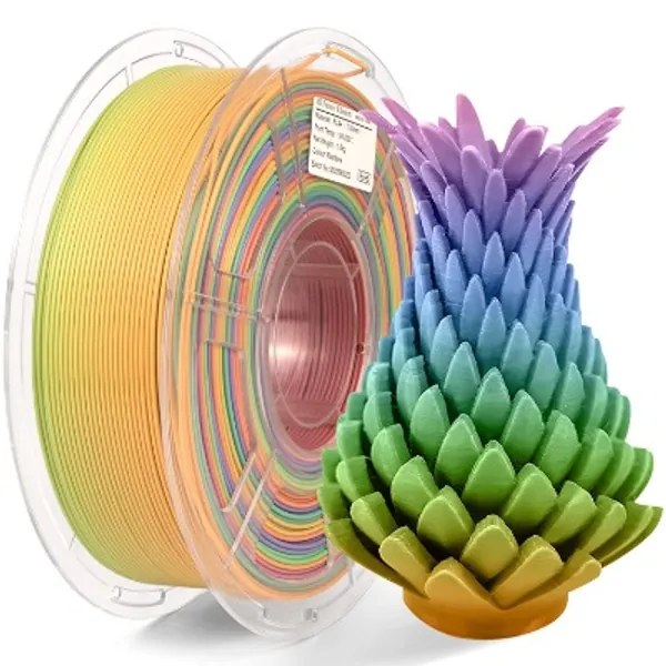 Amazon.com: PLA+ 3D Printer Filament, Pla Filament 1.75mm Rainbow PLA, Color Change Filament Dimensional Accuracy +/- 0.02 mm,1 KG Spool : Industrial & Scientific