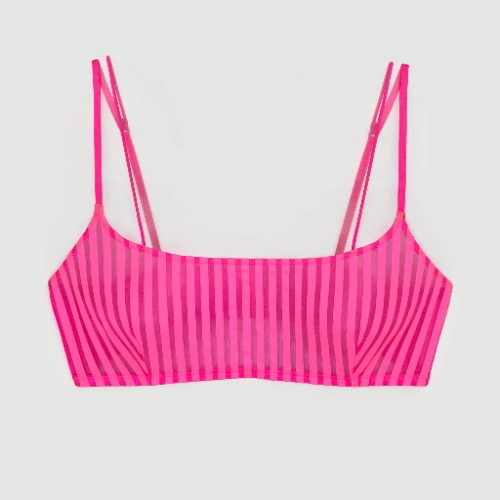 Vertigo Bralette Neon Pink - 3X / Neon Pink