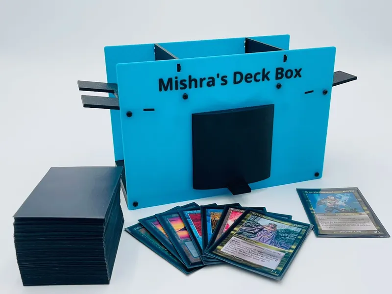 Mishra's Deck Box: Blue-Black Edition (Updated Version)