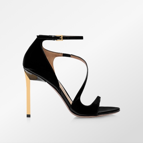 Tom Ford PATENT LEATHER NEWTON SANDAL