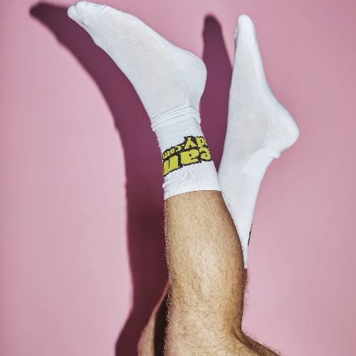 LOGO SOCKS | ONE SIZE / WHITE