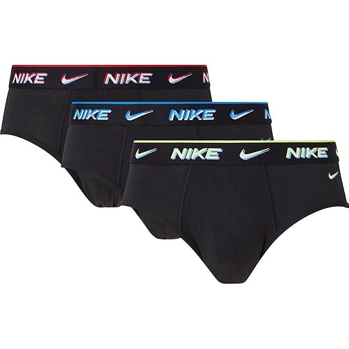 NIKE Slip Nero, 3PZ - S - Negro/Transparency Wb
