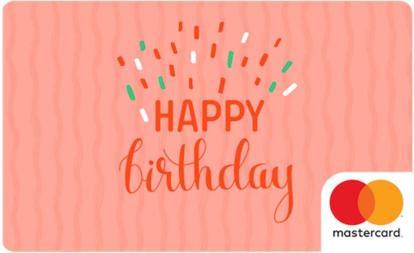 Happy Birthday Virtual Gift Card - Pink - Gift Card Store