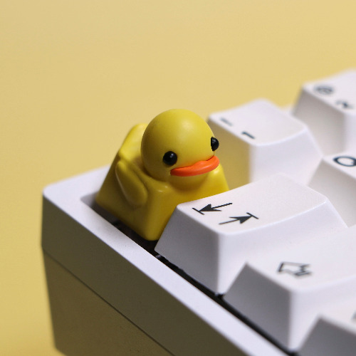 Duckey Keycap | Yellow