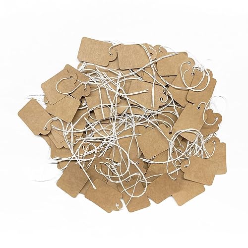200Pcs Label Tags with String Attached