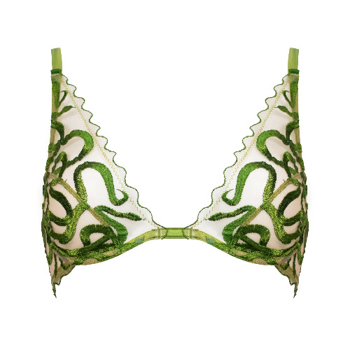 Naga High Apex Plunge Bra | 5 (32E/34DD/36D)