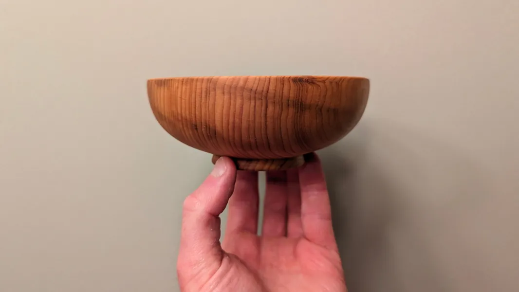 Handmade Trinket Bowl - Cedar of Lebanon