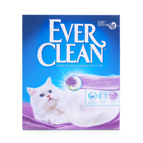 Ever Clean Lavender Clumping kattsand, 10 l