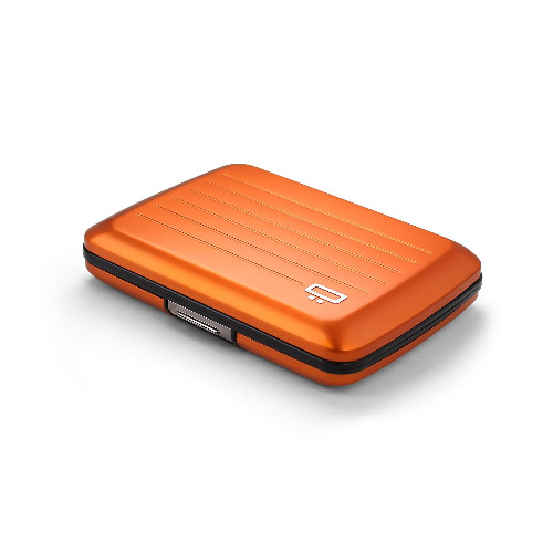 OGON Aluminium Smart Case V2 Wallet - RFID (Aluminium Orange)