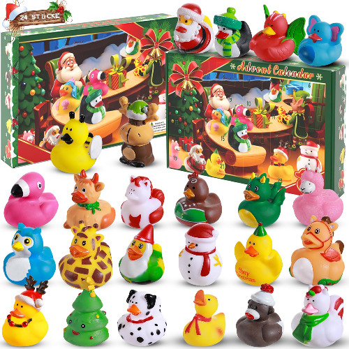 Rubber duck advent calendar!