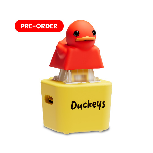 Quackey - Fidget Toy that Quacks! | Red