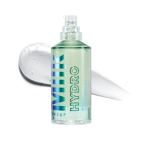 Milk Makeup Hydro Grip Primer - 1.52 fl oz - Hydrates & Grips Makeup for Up to 12 Hours - Prevents Caking - All Skin Types - Fragrance-Free - Vegan, Cruelty Free - 1.52 Fl Oz (Pack of 1)