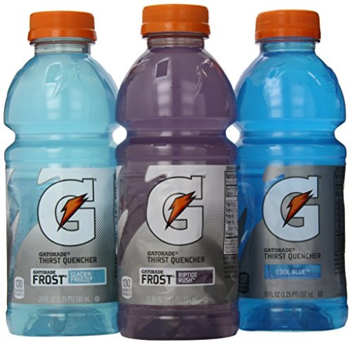 Gatorade Original Thirst Quencher 3-Flavor Frost Variety Pack, 20 Fl Ounce - Pack of 12 - Frost Variety Pack - 20 Fl Oz (Pack of 12)