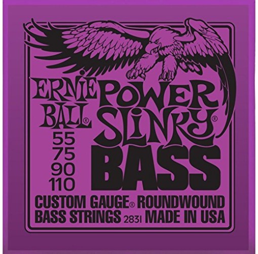 Ernie Ball 2831 Power Slinky Nickel Wound Electric Bass Strings (55-110) - 