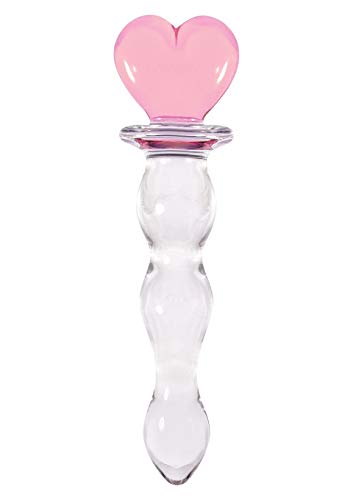 Wowlife Glass Dildo for Women, Crystal Masturbator