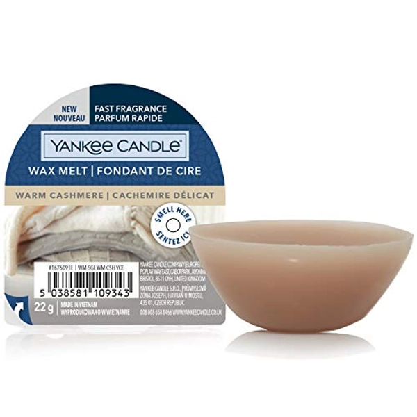 Yankee Candle Wax Melts | Warm Cashmere | Up to 8 Hours of Fragrance | 1 Count