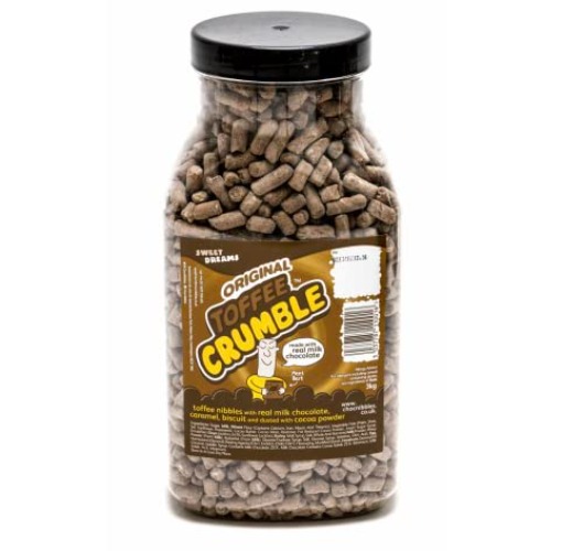 Chocolate Nibbles Jars Multi Flavour: Indulgent Treat for Sweet Tooth Cravings (Toffee Crumble) - Toffee Crumble