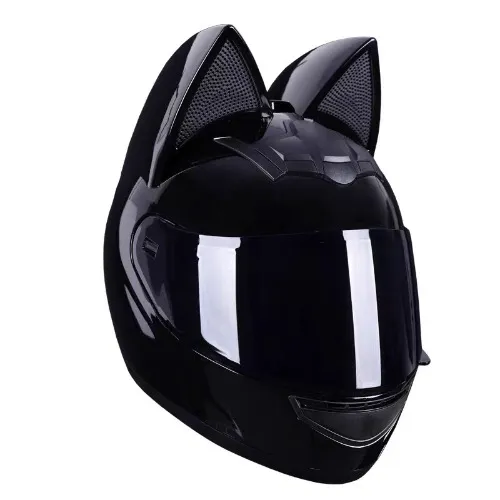 catgirl motorcycle helmet :3