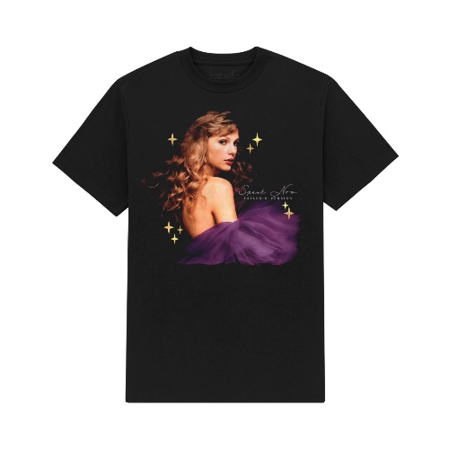 Speak Now (Taylor's Version) Black T-Shirt | 4XL