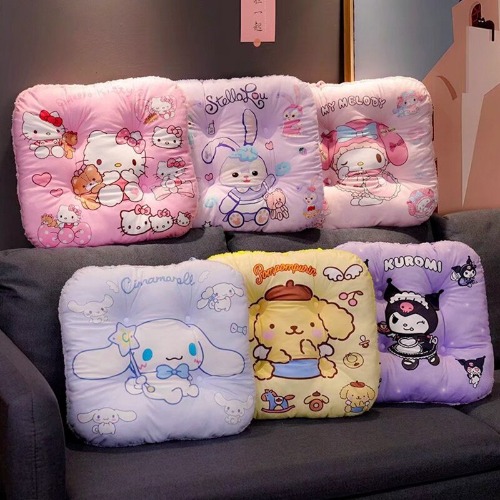 만화 귀여운 산리오 쿠로미 마이 멜로디 시트 쿠션, 사무실 의자 쿠션, 기숙사 의자 쿠션, 캐주얼 학생 던지기 베개 - AliExpress 
