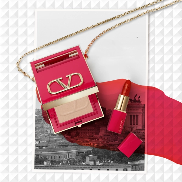 [발렌티노 뷰티] 고-클러치 + 로쏘 미니 립스틱