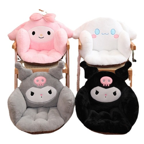 카와이 산리오 헬로 키티 시트 쿠션, 포차코 쿠로미 마이 멜로디 앉는 쿠션, 의자 바닥 시나모롤 따뜻한 엉덩이 - AliExpress 