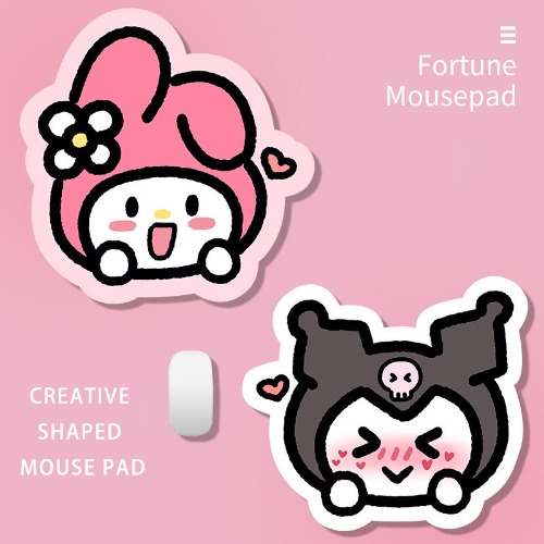 쿠로미 미끄럼 방지 내구성 고무 소형 게이밍 마우스 패드, 컴퓨터 게이머 키보드 마우스 매트, PC 책상용 - AliExpress 