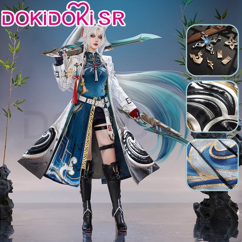DokiDoki-SR Game Honkai: Star Rail Cosplay Feixiao Costume Fei Xiao | M-Order Processing Time Refer to Description Page