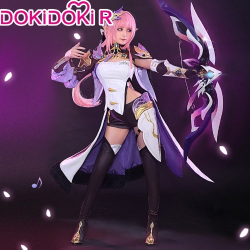 【In Stock】DokiDoki-R Honkai Impact 3rd Cosplay Elysia Costume / Wig/Shoes Cover | M