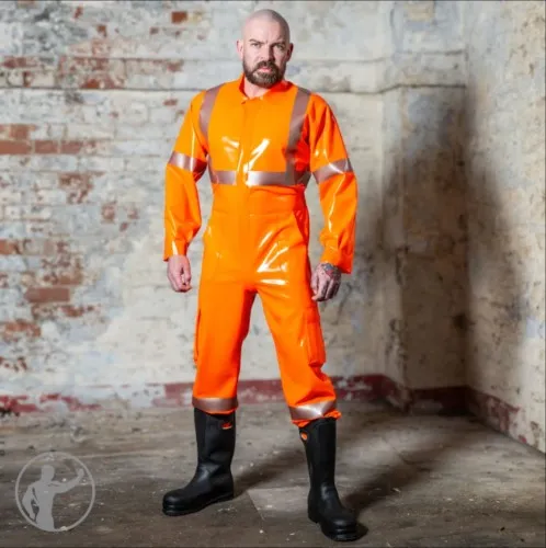 Rubber Hi Viz Overalls