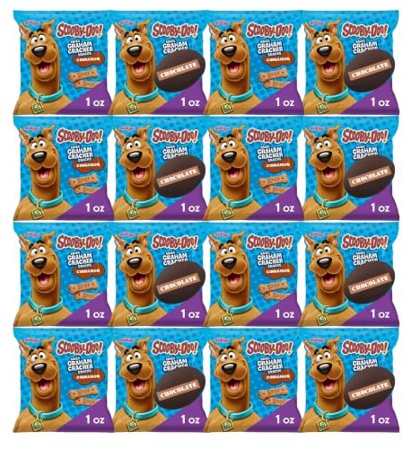 Scooby Snacks, Graham Cracker Treats, Cinnamon and Chocolate, Pack of 10